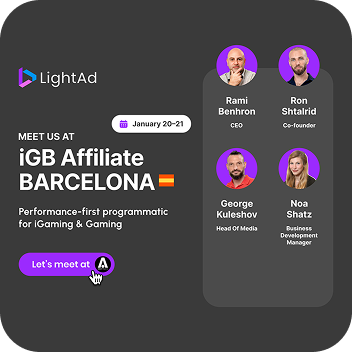 Meet LightAd at iGB Affiliate Barcelona